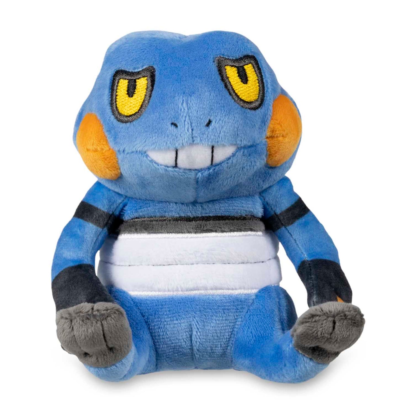 Croagunk Sitting Cuties/Pokemon Fit Plush - 5 In.