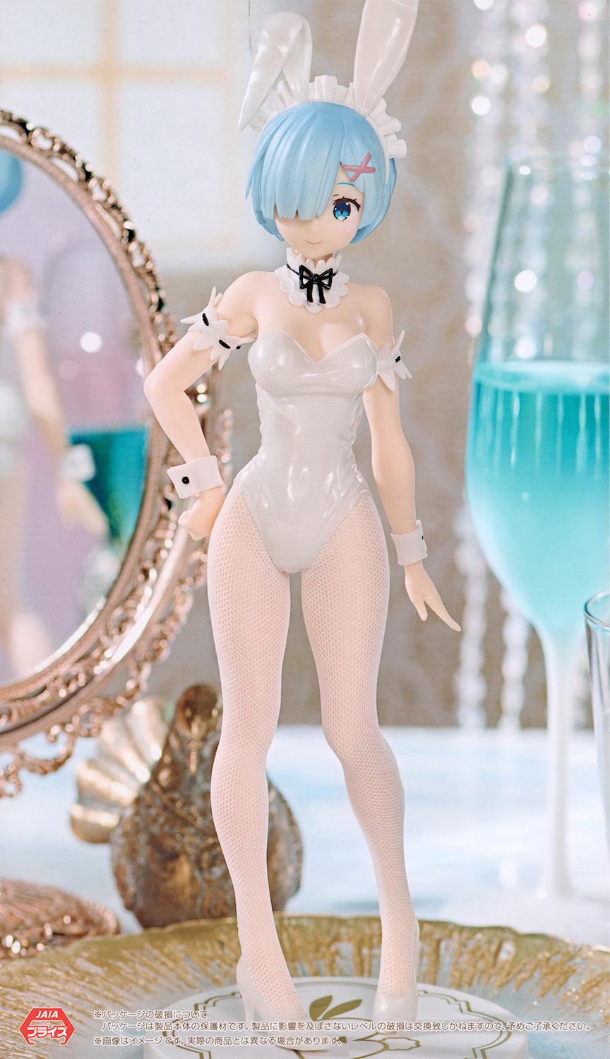 Re:Zero Starting Life in Another World BiCute Bunnies Rem (White Pearl Color Ver.) Figure