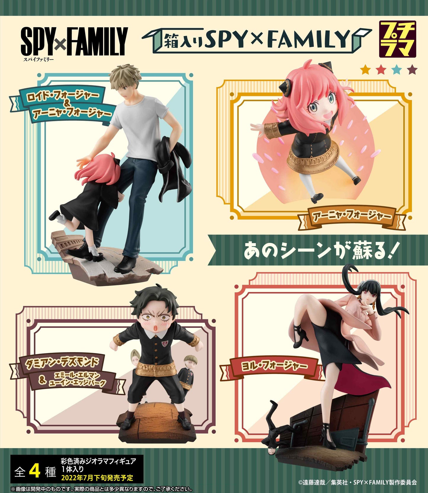 Spy x Family: Petitrama Blind Box (Single Unit)