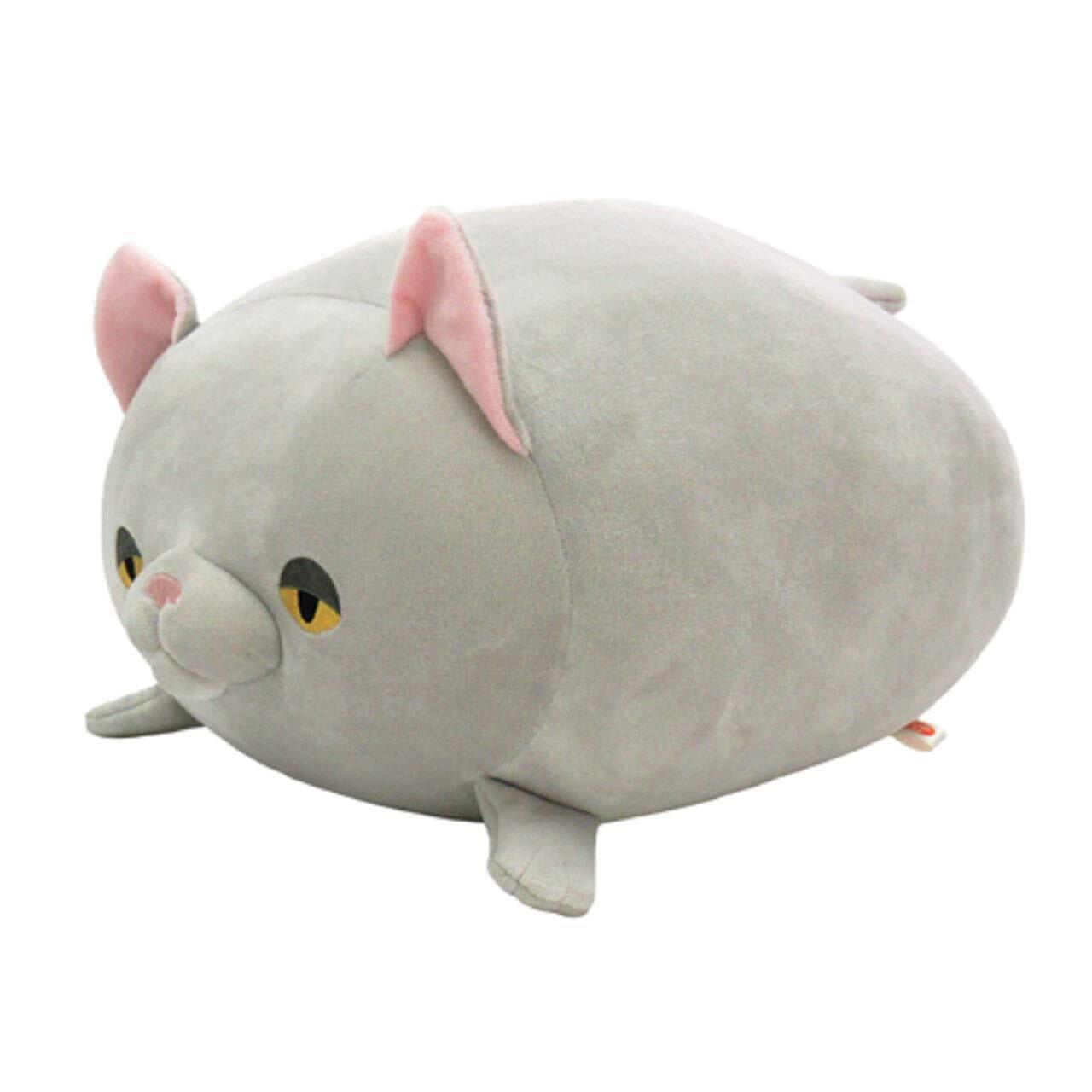 Mochi Neko Catloaf Grey Plush