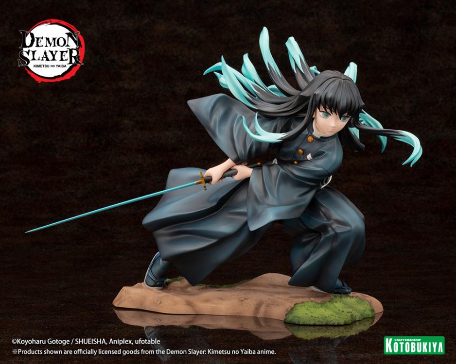 Demon Slayer: Kimetsu no Yaiba ArtFX J Muichiro Tokito 1/8 Scale Figure