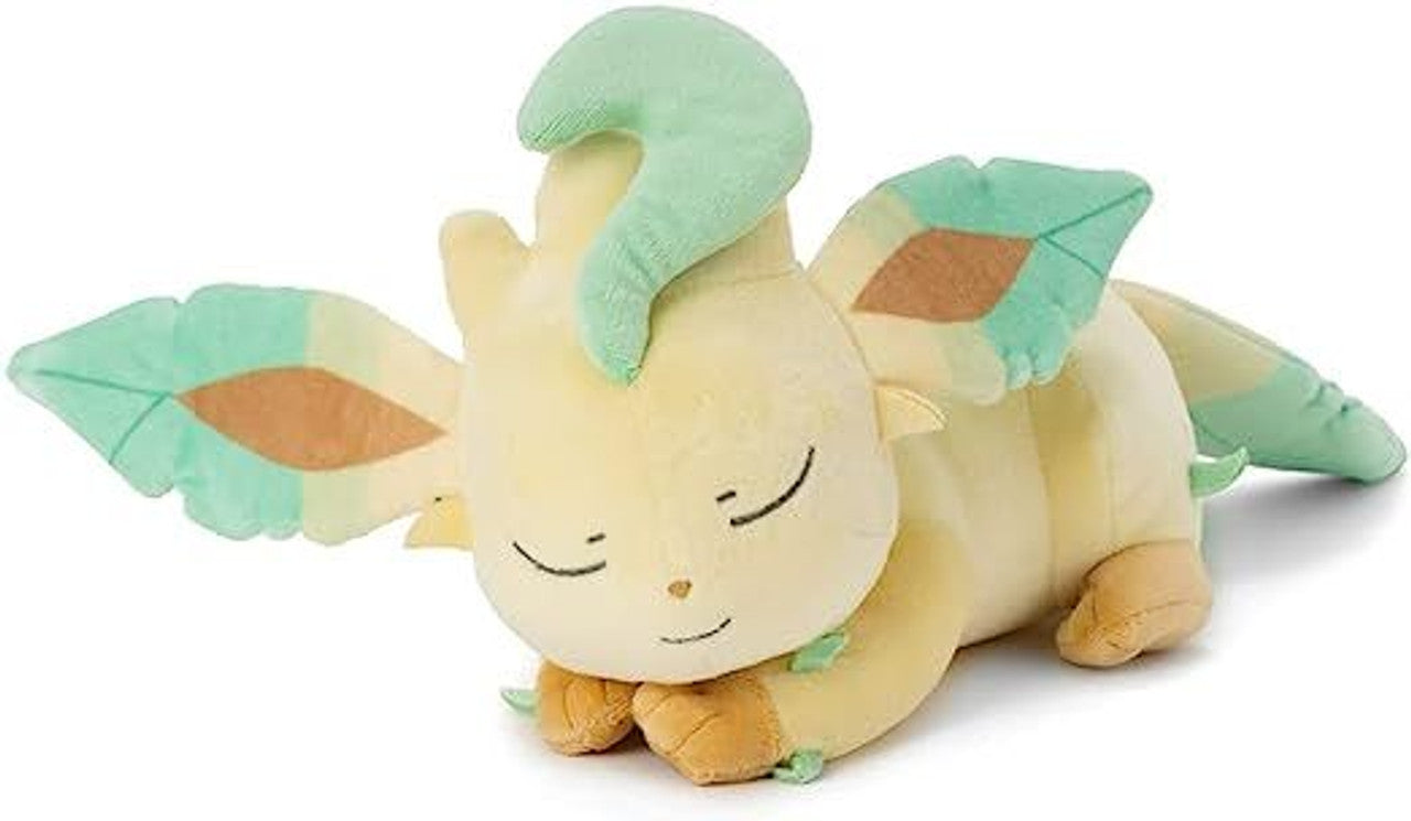 Pokemon: Suya Suya (Snoozing) Friend Plush Toy S Leafeon