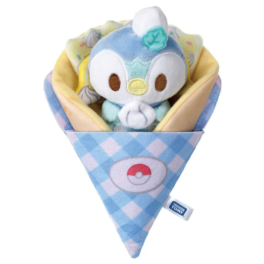 Pokemon Poke Peace Kurukuru Crepe Plush Piplup