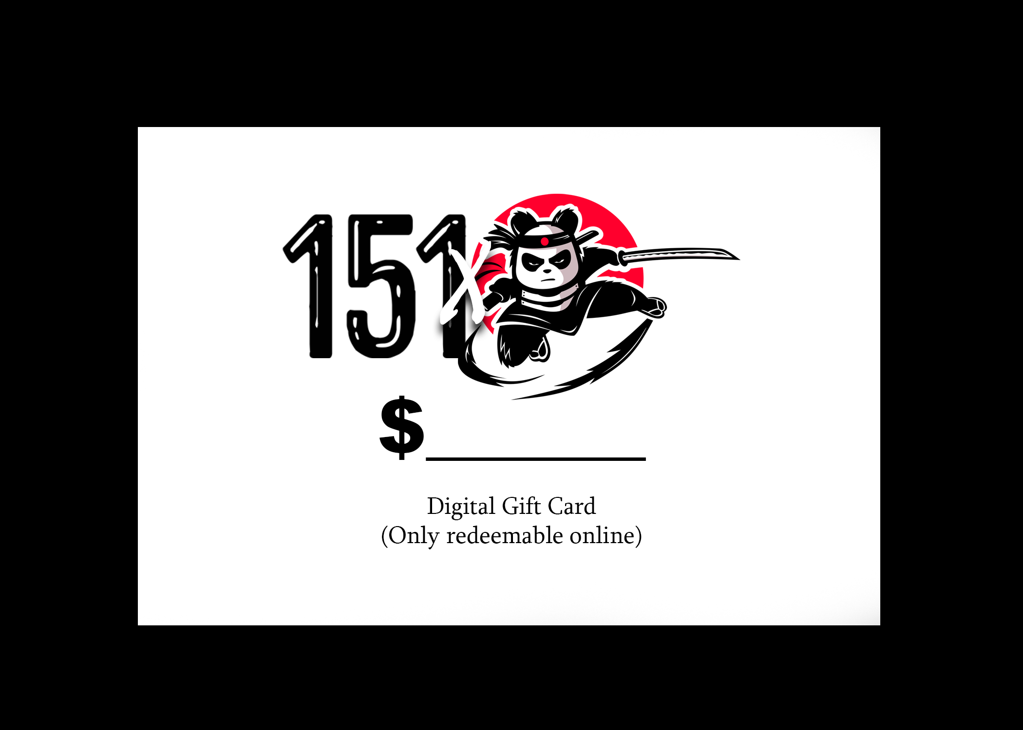 The Team Shop Online Gift Card