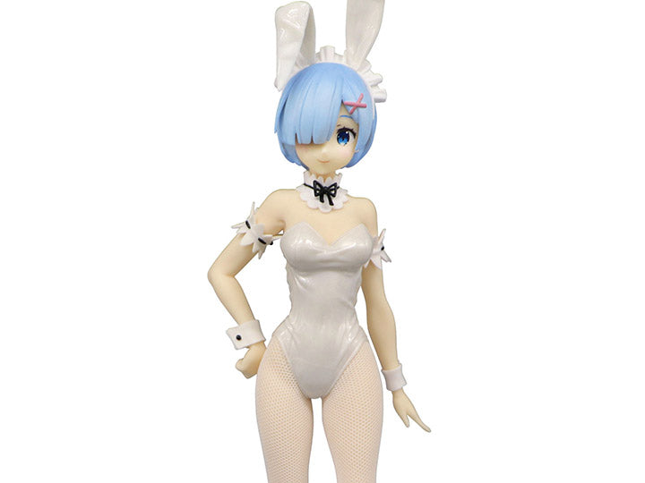 Re:Zero Starting Life in Another World BiCute Bunnies Rem (White Pearl Color Ver.) Figure