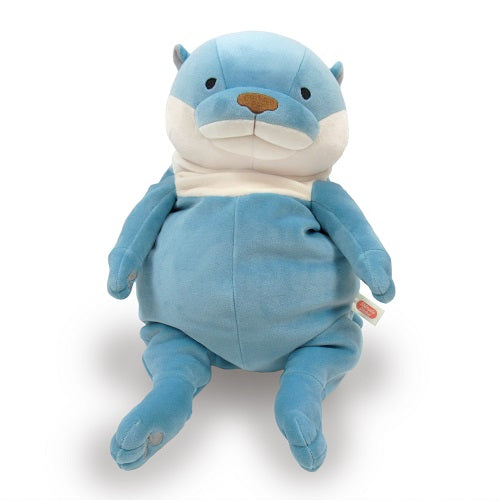 Mochi Kawauso (Otter) Blueberry Blue Plush (L)