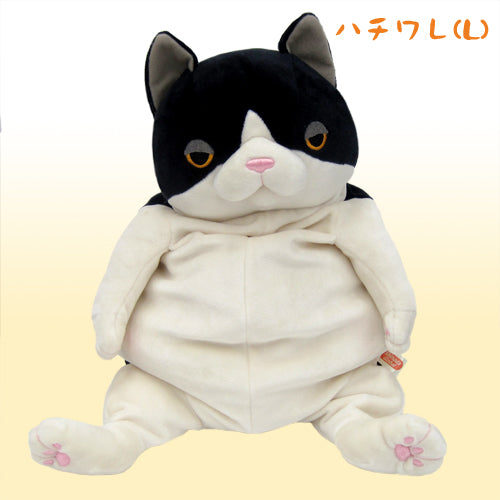 Mochi Neko (Cat) Hachiware Black and White Plush (L)