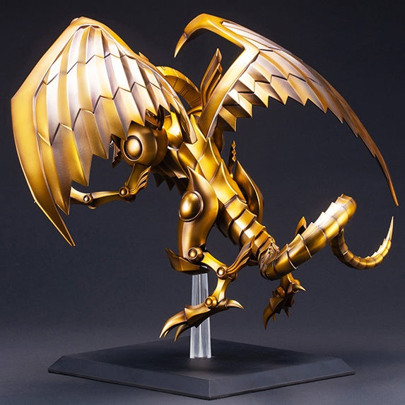 winged dragon sculptures