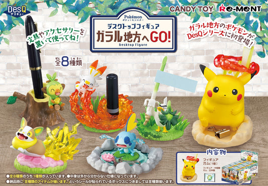 Pokemon DesQ Desktop Figure Go to Galar! (Single Unit)