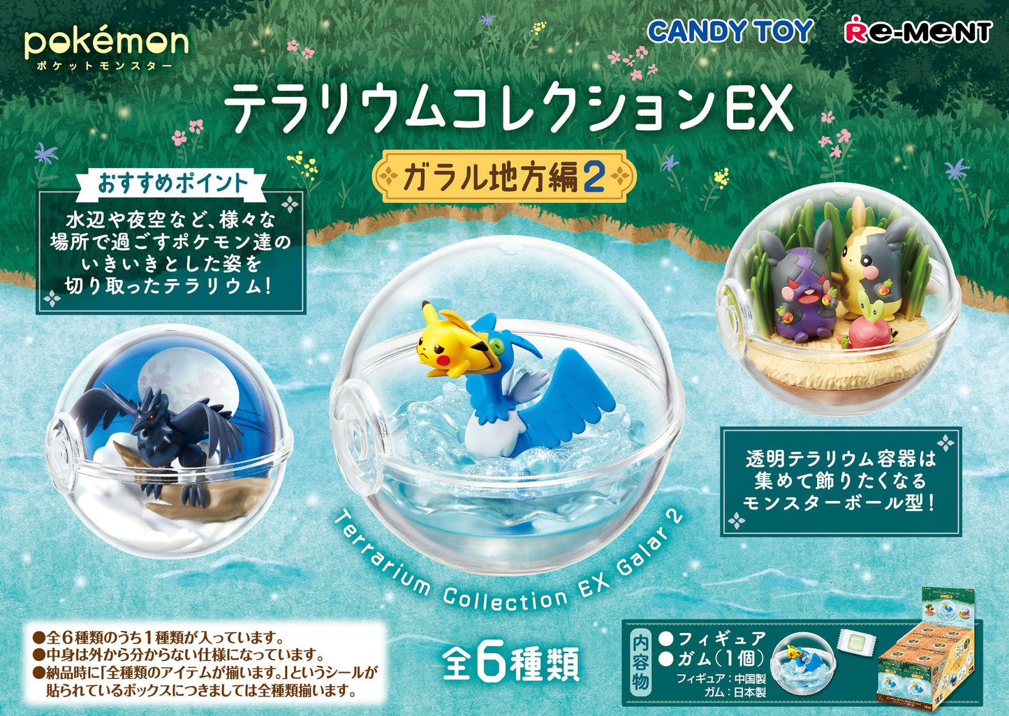Pokemon Terrarium Collection Galar EX 2 (Single Unit)