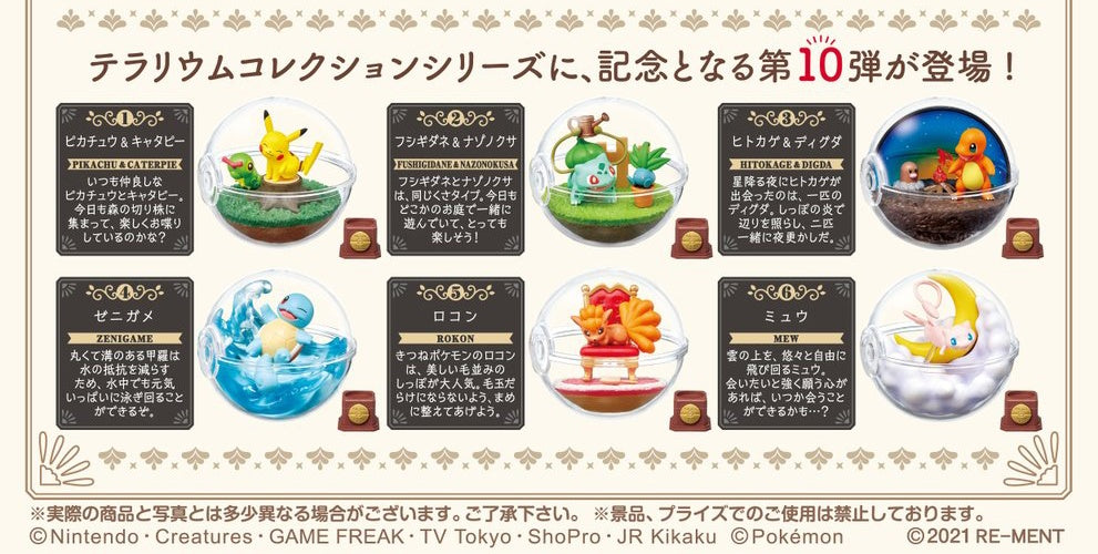 Pokemon Terrarium Collection 10 (Single Unit)