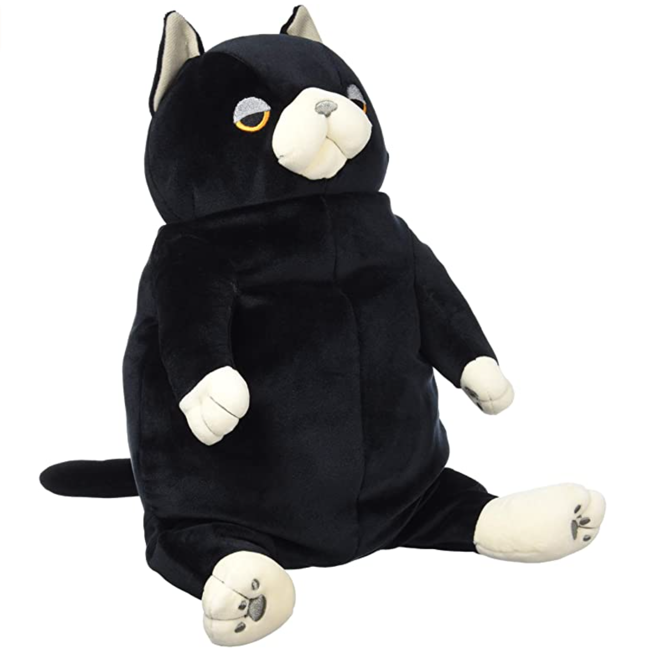 Mochi Neko (Cat) Kutsushita Black and White Plush (L)