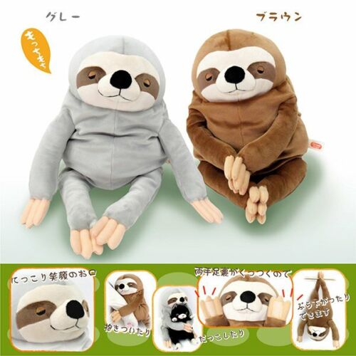 Mochi Namake (Sloth) Grey Plush (L)