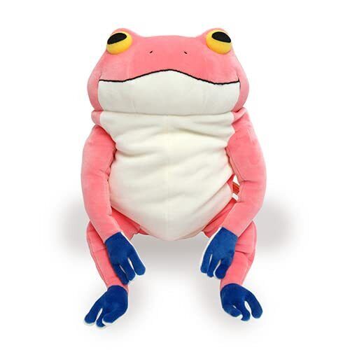 Mochi Kaeru (Frog) Pink Plush (L)