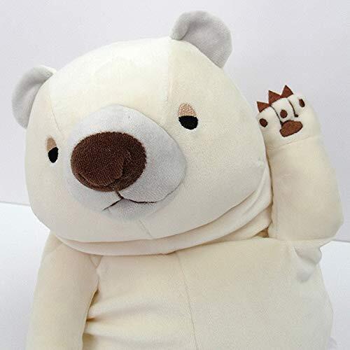 Mochi Kuma (Bear) White Plush (L)